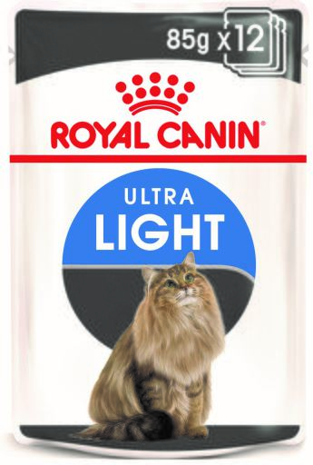 Ultra Light Comida H&uacute;meda Salsa para control de Peso en Gato Adulto