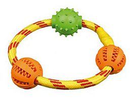 Juguete Denta Fun Anillo con pelotas Juguete Denta Fun Anillo con pelotas