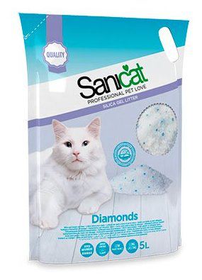 Bolsas de sustrato para gatos Basic Blanco, 500776