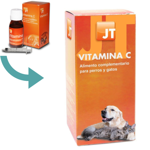 Vitamina C para perros, gatos y exóticos Vitamina C para perros, gatos y exóticos