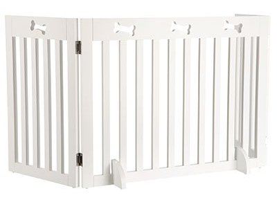 Puerta de seguridad para perros 3 partes Puerta de seguridad para perros 3 partes