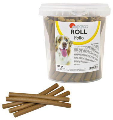 Barritas para perros Roll Pollo