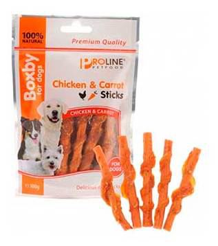 Snack Boxby Sticks de pollo y zanahoria