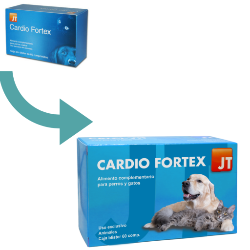 Complemento para Perros y Gatos Cardio Fortex 60 Comprimidos