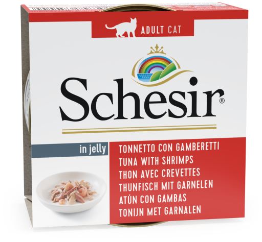 Schesir Cat BIO Organic con Pollo Comida Húmeda para Gatos Adultos