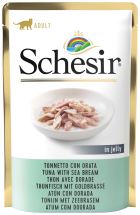 Schesir Lata Gato Atún con Buey y Arroz 85gr