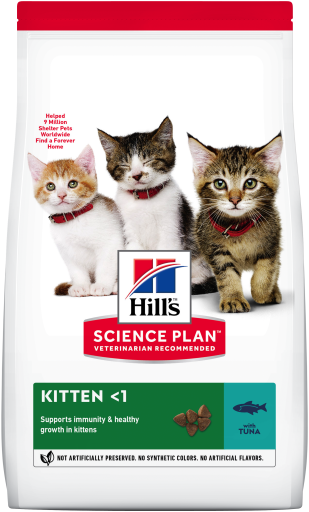 Science Plan Kitten de At&uacute;n