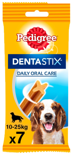 Dentastix Snack Dental para la Higiene Oral de Perros Medianos