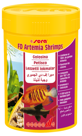 FD Artemia Shrimps para unos Colores Vistosos