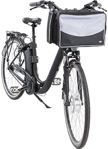 Bolsa Frontal para Bicicletas Negro/Gris Bolsa Frontal para Bicicletas Negro/Gris