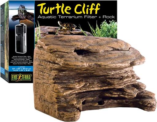 Filtro y Roca para Tortuga Turtle Cliff Adaptador Corriente Filtro y Roca para Tortuga Turtle Cliff Adaptador Corriente