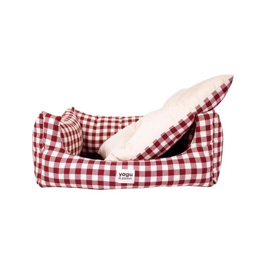 Cuna Confort Vichy Rojo Cuna Confort Vichy Rojo
