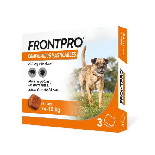 Comprimidos Masticables Antisitarios Perros de 4 a 10 kg (28 mg)